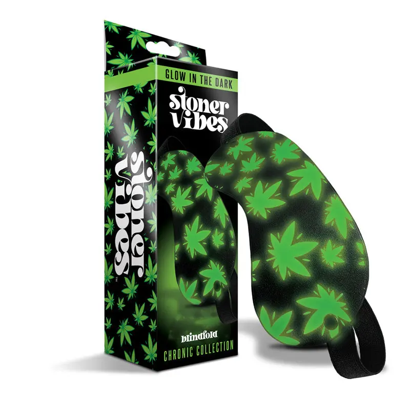 Stoner Vibes Chronic Collection Glow In The Dark Blindfold 1