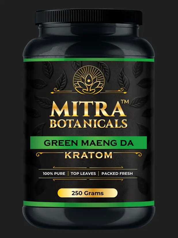 Mitra Botanicals Green Maeng Da – Kratom (250 Grams Powder) 1
