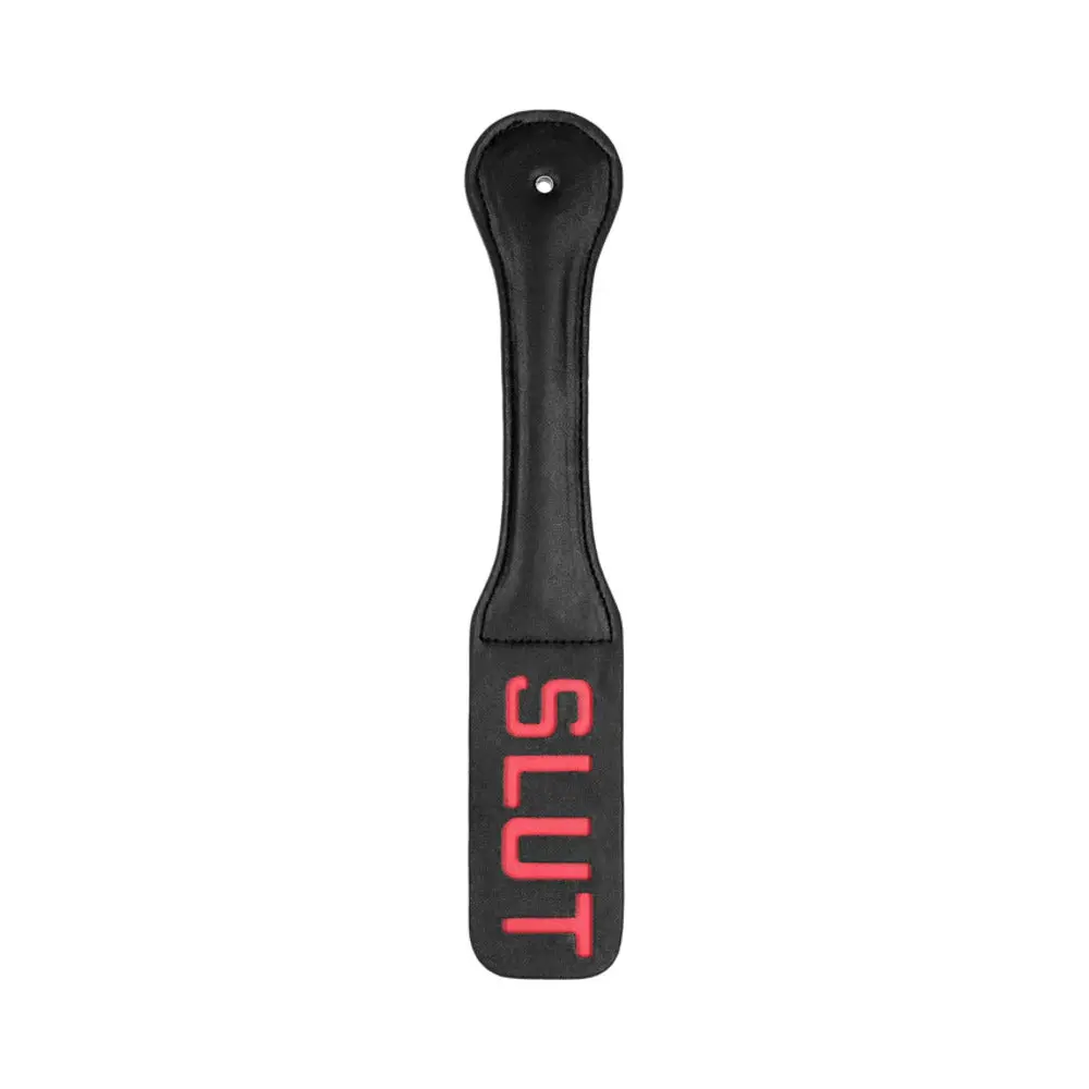 Ouch! 'Slut' Paddle Black 1