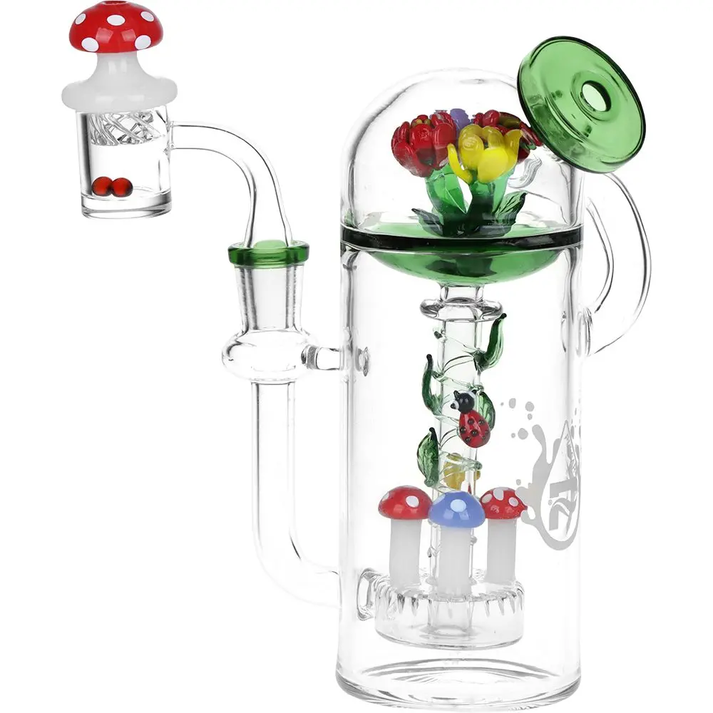 Pulsar Garden Glass Dab Rig Set - 7" / 14Mm F 1