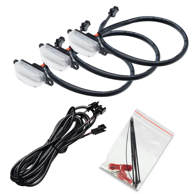 Oracle Universal Pre-Runner Style Led Grill Light Kit (New Style) - Amber W/Clear Lens See Warranty 1