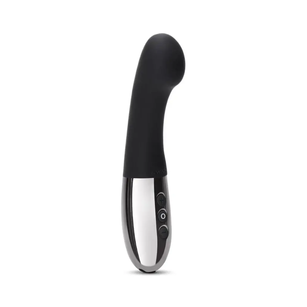 Le Wand Gee Rechargeable Silicone G-Spot Targeting Vibrator Black 2