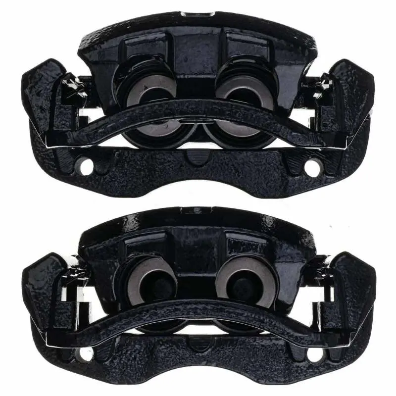 Power Stop 00-05 Ford Excursion Rear Black Caliper - Pair W/Bracket 1