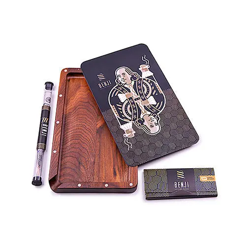 Benji - Walnut Tray W/ Magnetic Lid Kit - King Franklin 1
