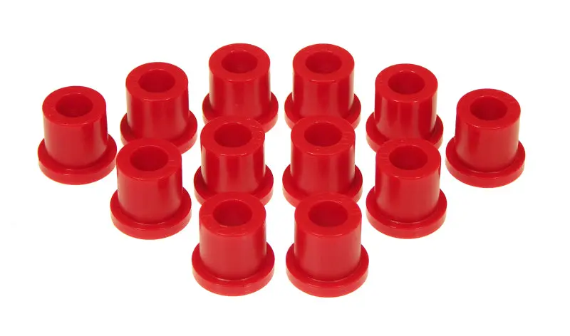 Prothane 79-83 Toyota Truck 2/4Wd Rear Spring & Shackle Bushings - Red 1