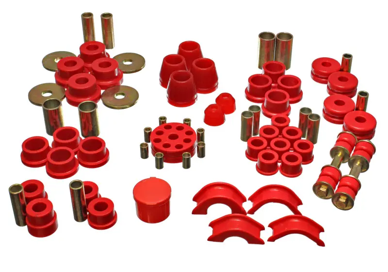 Energy Suspension 70-70 Nissan 240Z Red Hyper-Flex Master Bushing Set 1