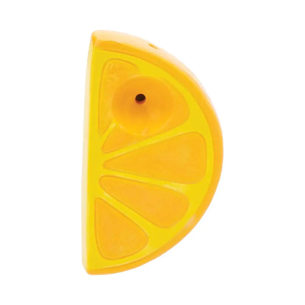 Orange Slice Ceramic Hand Pipe 1
