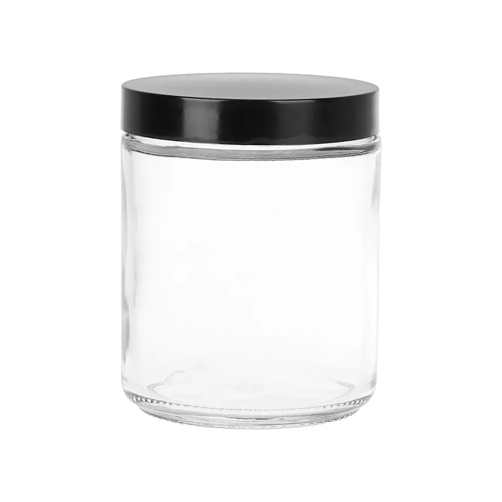 Clear Screw-Top Jar - 3.5" X 2.8"/ Large 1