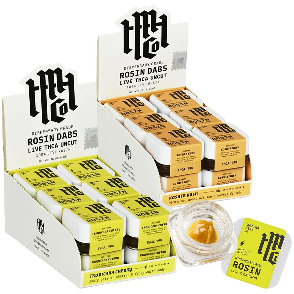 Modern Herb Co Dispensary Grade Live Rosin Thca Uncut Dabs 1