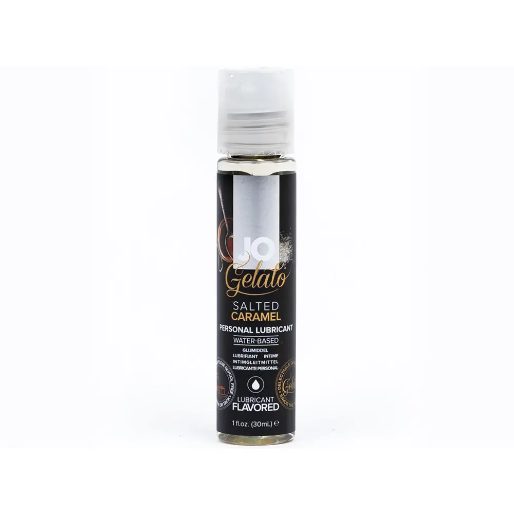 Jo Gelato Salted Caramel Flavored Water-Based Lubricant 1 Oz. 1