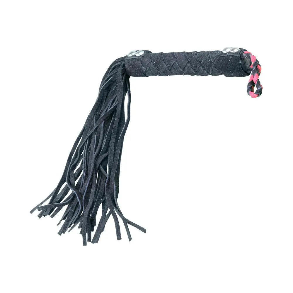 Ple'sur 15.5 In. Leather Flogger Black 1