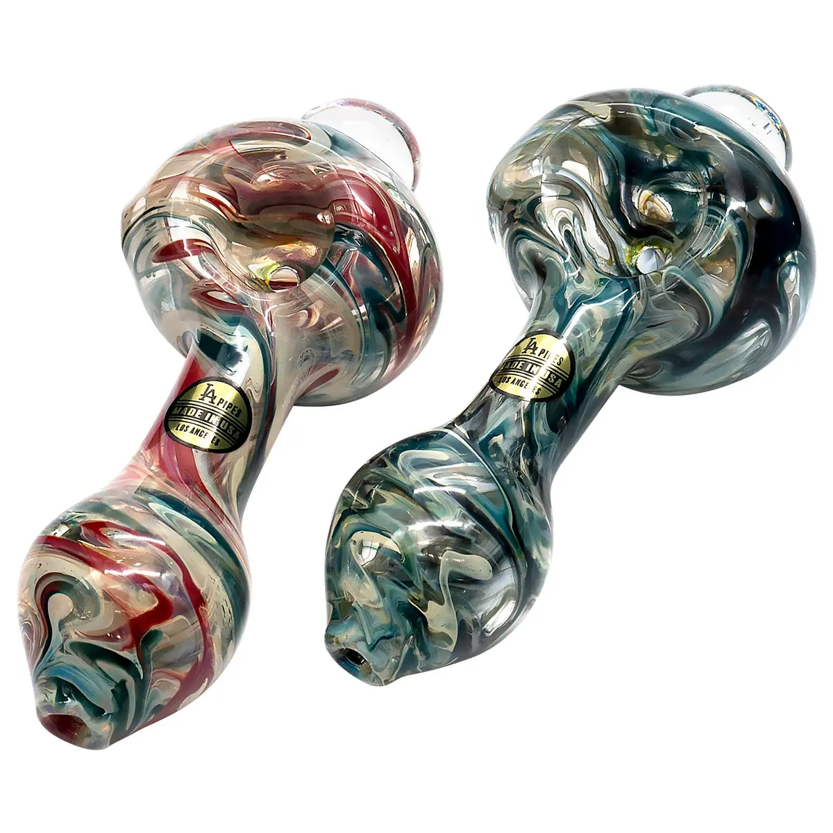 La Pipes "Primordial Ooze" Glass Spoon Pipe 1