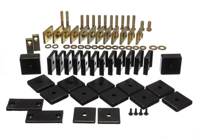 Energy Suspension Toy Land Cruiser Bodymount Set - Black 1