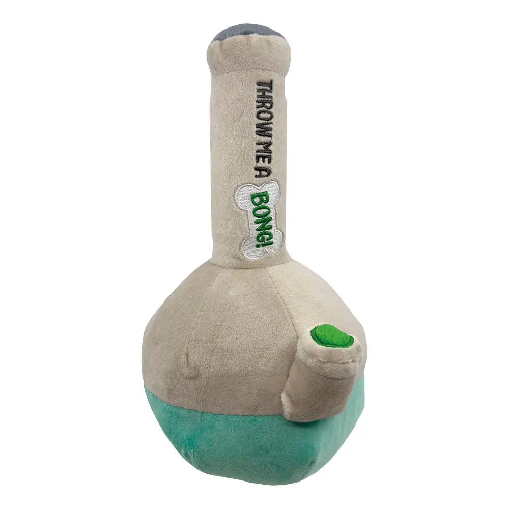 Stoned Puppy Bong Squeaky Dog Toy - 10" 1