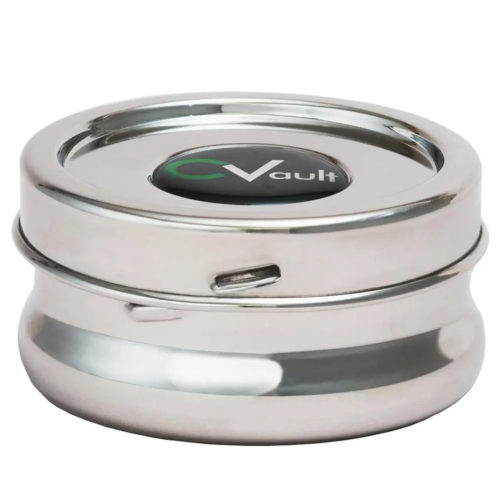 Cvault Twist Stainless Steel Storage Container 1