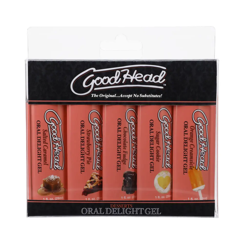 Goodhead Oral Delight Gel Dessert 5 Pack 1 Oz. 1