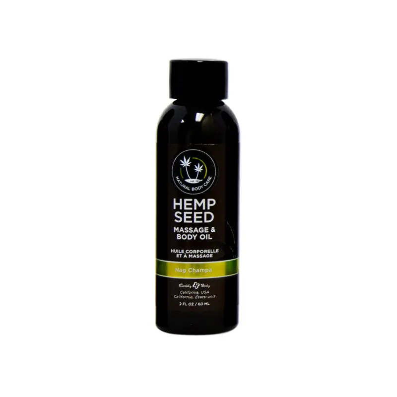 Earthly Body Massage Oil Nag Champa 2Oz 1