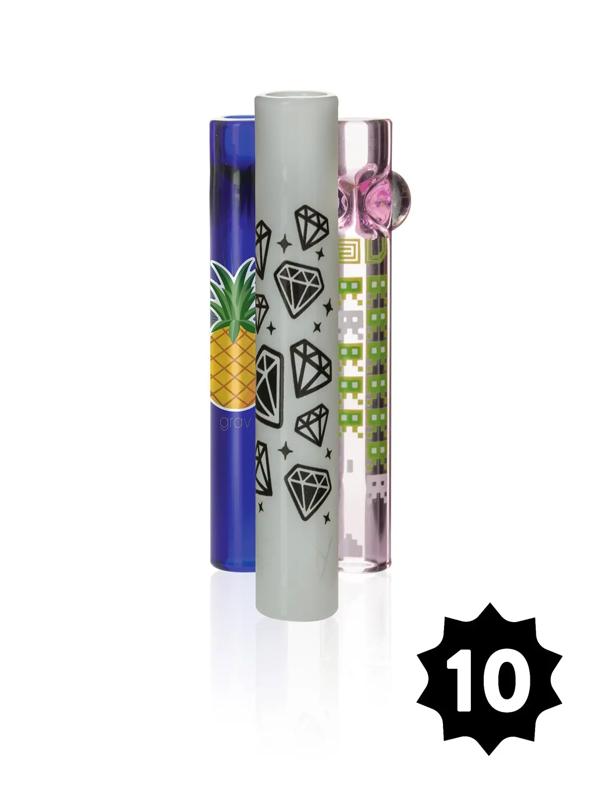Grav® Whimsical Taster 12Mm - Pack Of 10 1