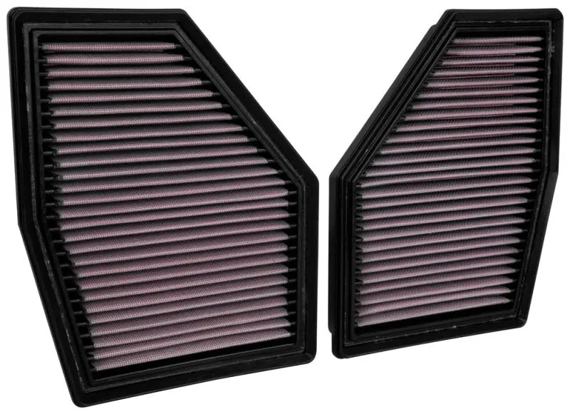 K&N 2020 Bmw M550i 4.4L V8 Replacement Air Filter (2 Per Box) 2
