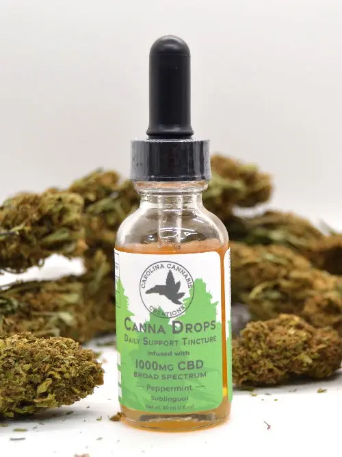 Broad Spectrum 1000Mg Cbd Oil | Peppermint | Carolina Cannabis Creations 1