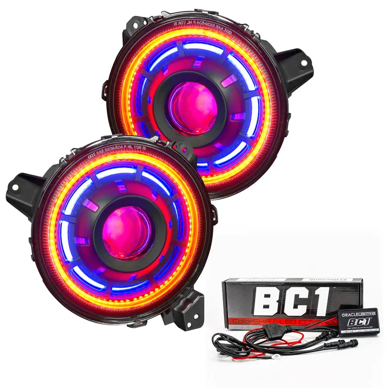 Oracle Oculus Bi-Led Projector Headlights For Jeep Jl/Gladiator Jt - W/ Bc1 Controller See Warranty 1