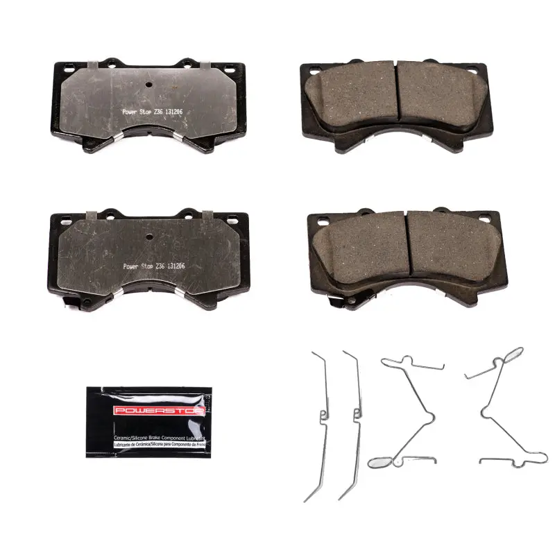 Power Stop 08-11 Lexus Lx570 Front Z36 Truck & Tow Brake Pads W/Hardware 1