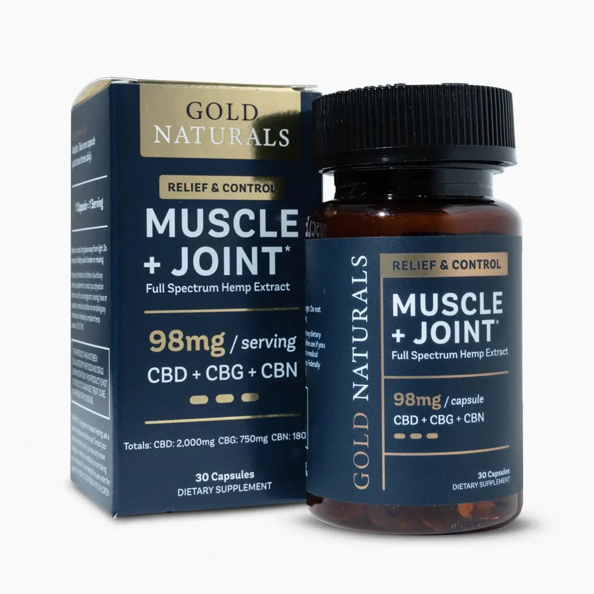 Gold Naturals Muscle + Joint Soft Gels 6