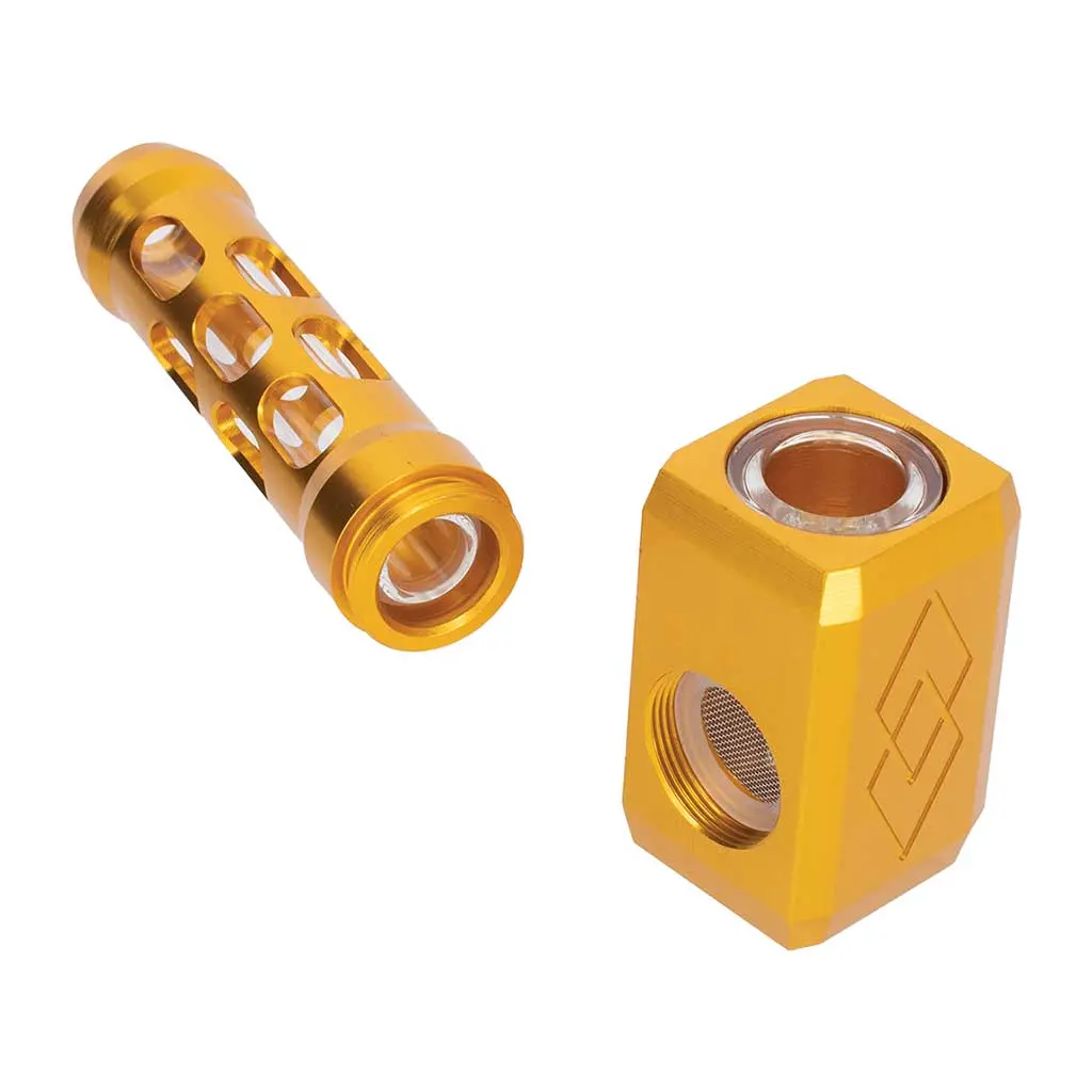 Hammer Aluminium Glass Pipe 4