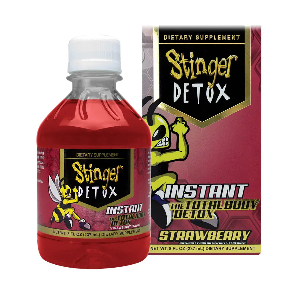 Stinger Instant Total Body Detox - Strawberry / 8Oz 1