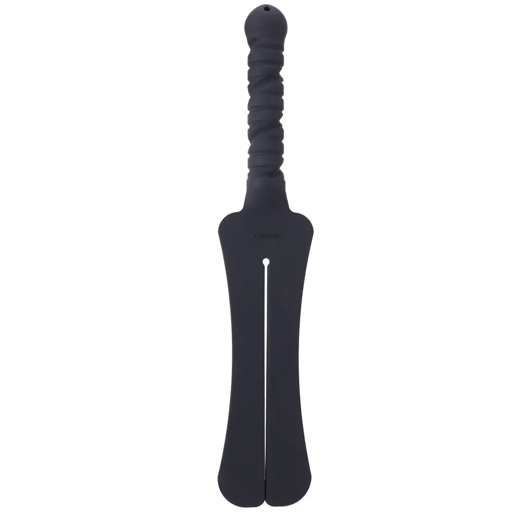 Tantus Trip 2 Tawse Dildo Paddle Whip (Bag) 1