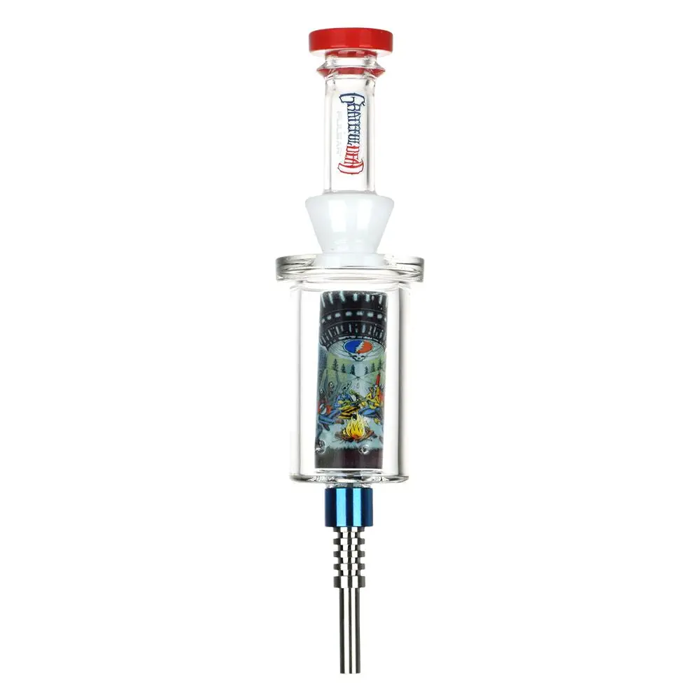 Grateful Dead X Pulsar Inside Print Vapor Vessel & Syf Dab Dish - 9.25" / Ufo Jam 1