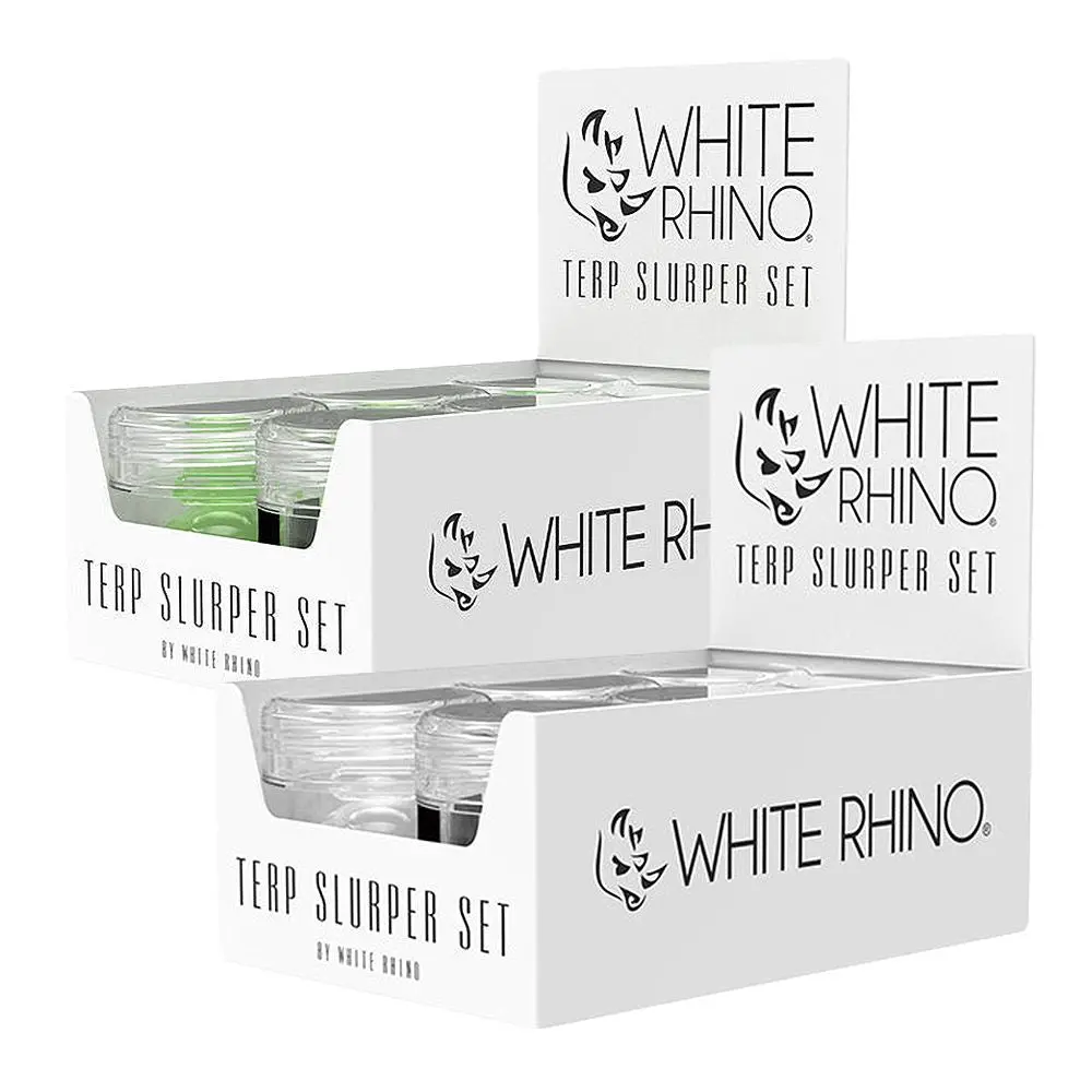 White Rhino Terp Slurper Marble Set | 3Pc | 6Ct Display 1