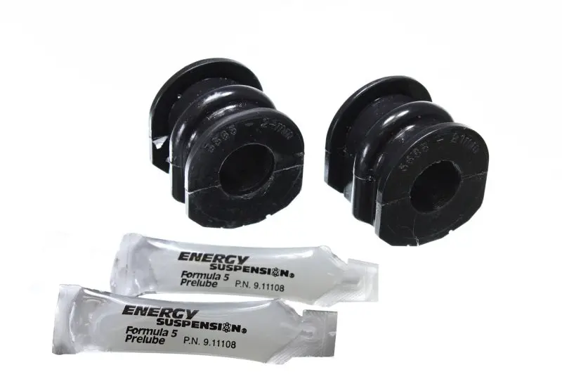 Energy Suspension 03-07 Infiniti G-35 Coupe Rwd / 02-09 350Z Black 21Mm Rear Sway Bar Frame Bushings 1