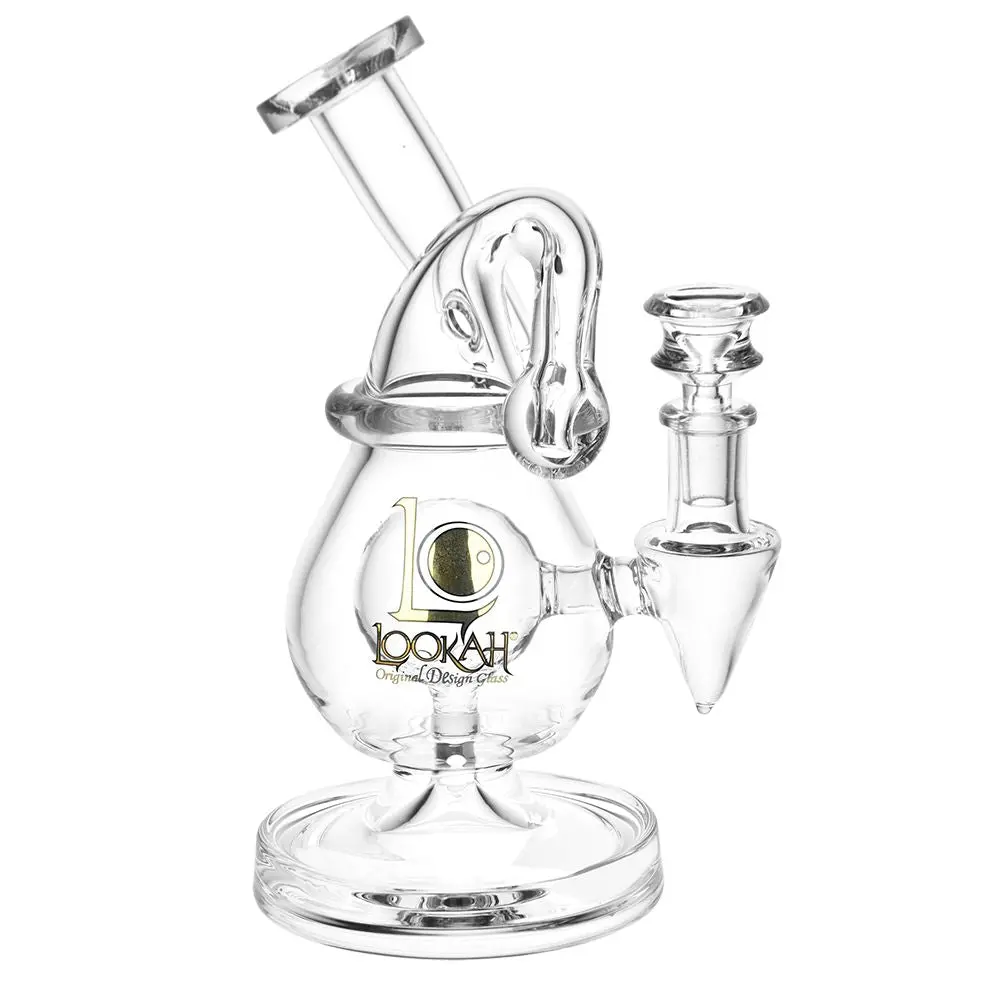 Lookah Glass Wizard Hat Water Pipe - 8.5" / 14Mm F 1