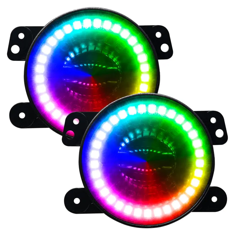 Oracle Jeep Wrangler Jk/Jl/Jt High Performance W Led Fog Lights - W/O Controller See Warranty 1