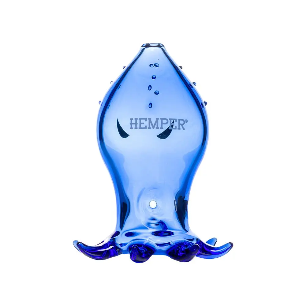 Hemper Kraken Glass Hand Pipe - 4" 1