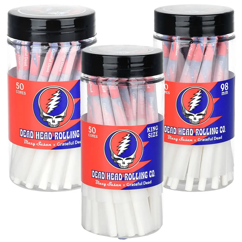 Blazy Susan X Grateful Dead Pre-Rolled Cones | 50Ct Jar 1