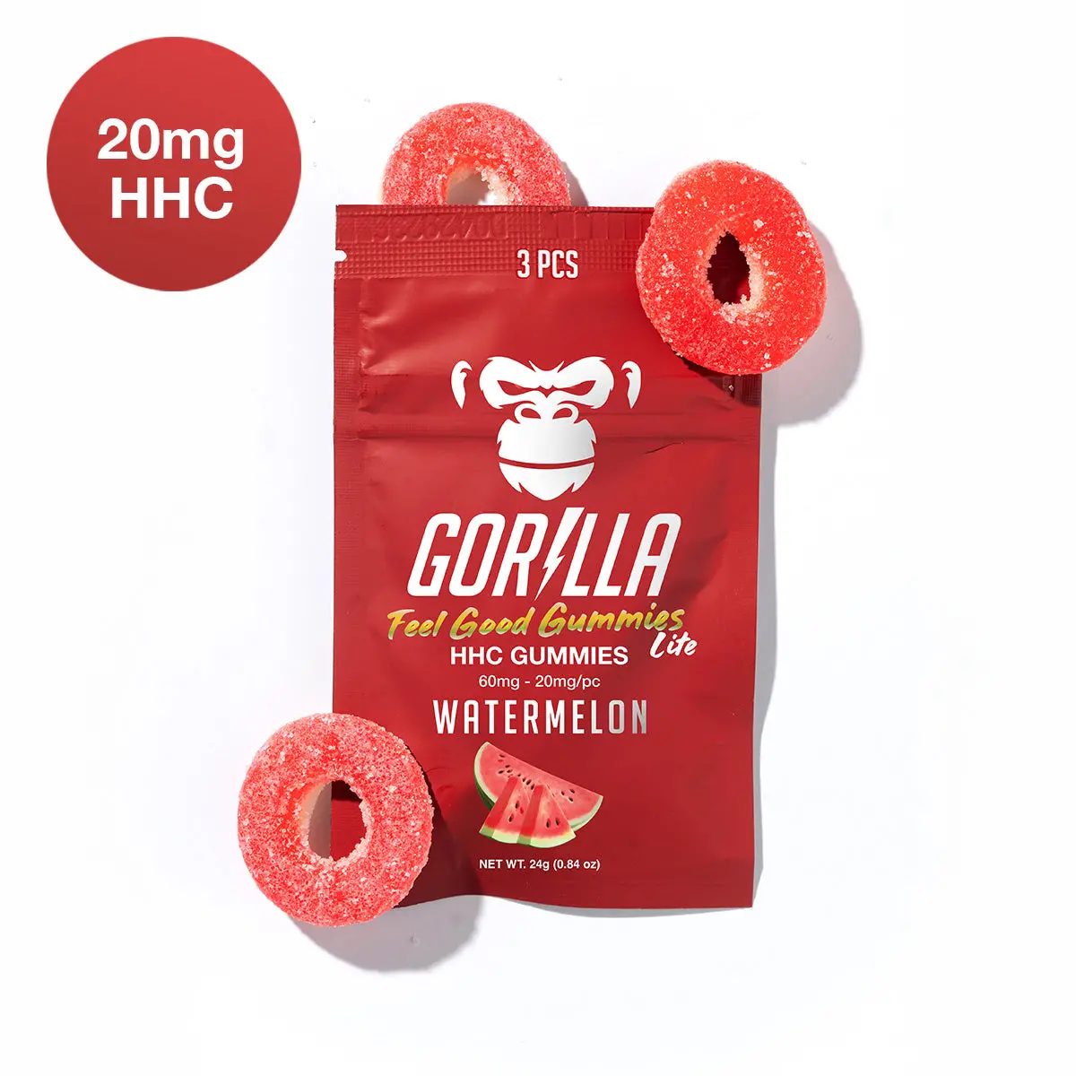 Hhc Gummies - 20Mg (3Pc) 4