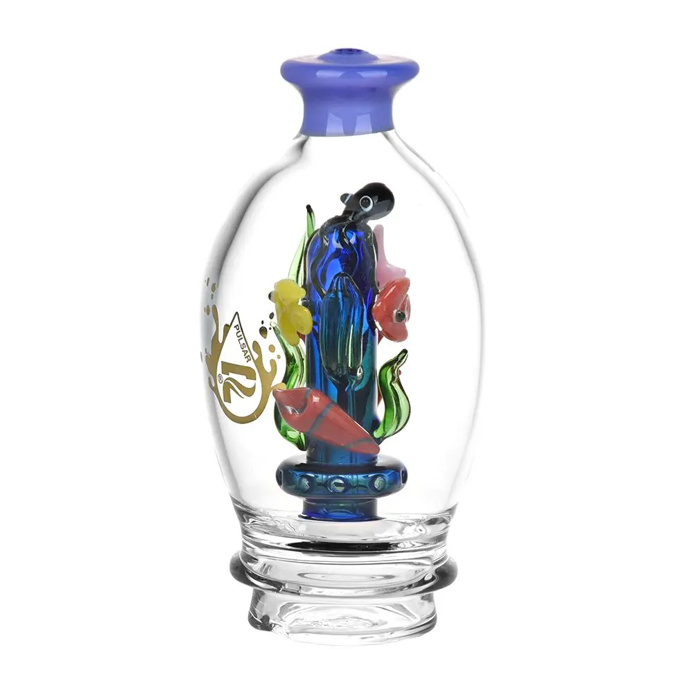 Pulsar Coral Reef Bubbler Attachment For Puffco Peak / Pro - 5" 1