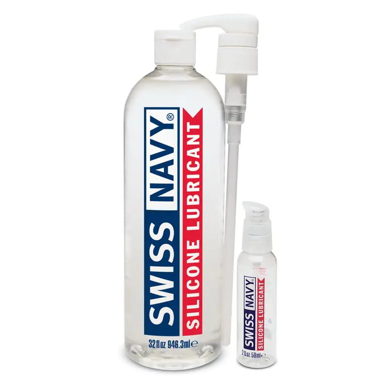Swiss Navy Silicone Lubricant 32 Oz. 1