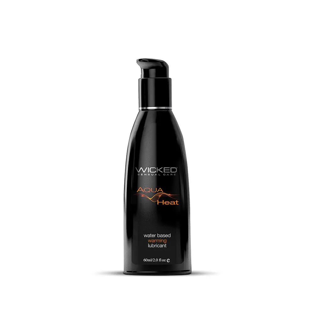Wicked Aqua Heat Water-Based Warming Lubricant 2 Oz. 1