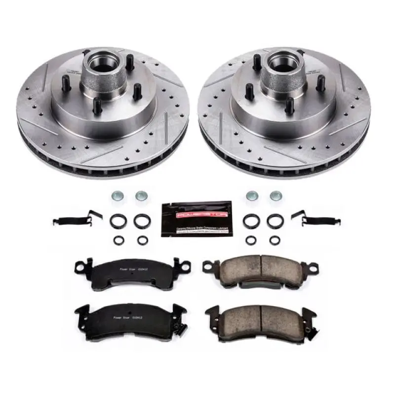Power Stop 71-73 Buick Centurion Front Z23 Evolution Sport Brake Kit 1