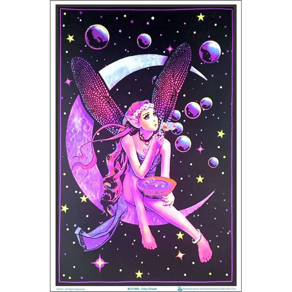 Fairy Dream Black Light Poster - 23"X35" 1