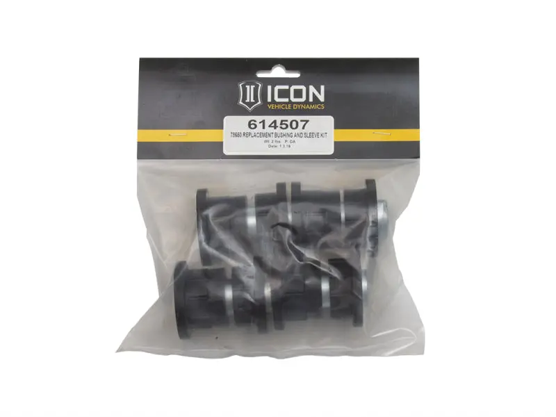 Icon 78650 Upper Control Arm Bushing & Sleeve Kit 1