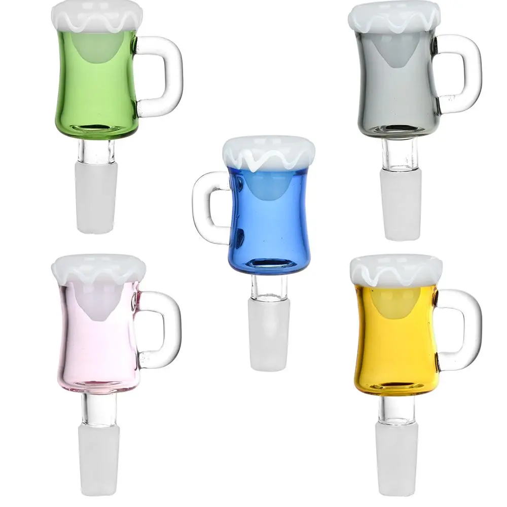 Beer Mug Glass Herb Slide / 14Mm M 5Ct 1
