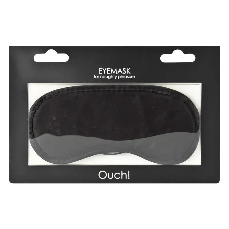 Ouch! Eye Mask Blindfold Black 1