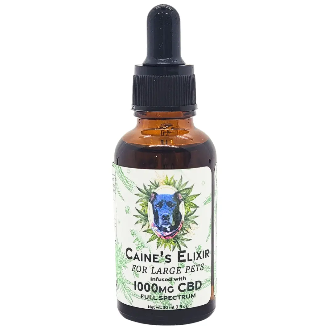 Caine's Elixir 1000Mg Pet Cbd Oil | Carolina Cannabis Creations 1