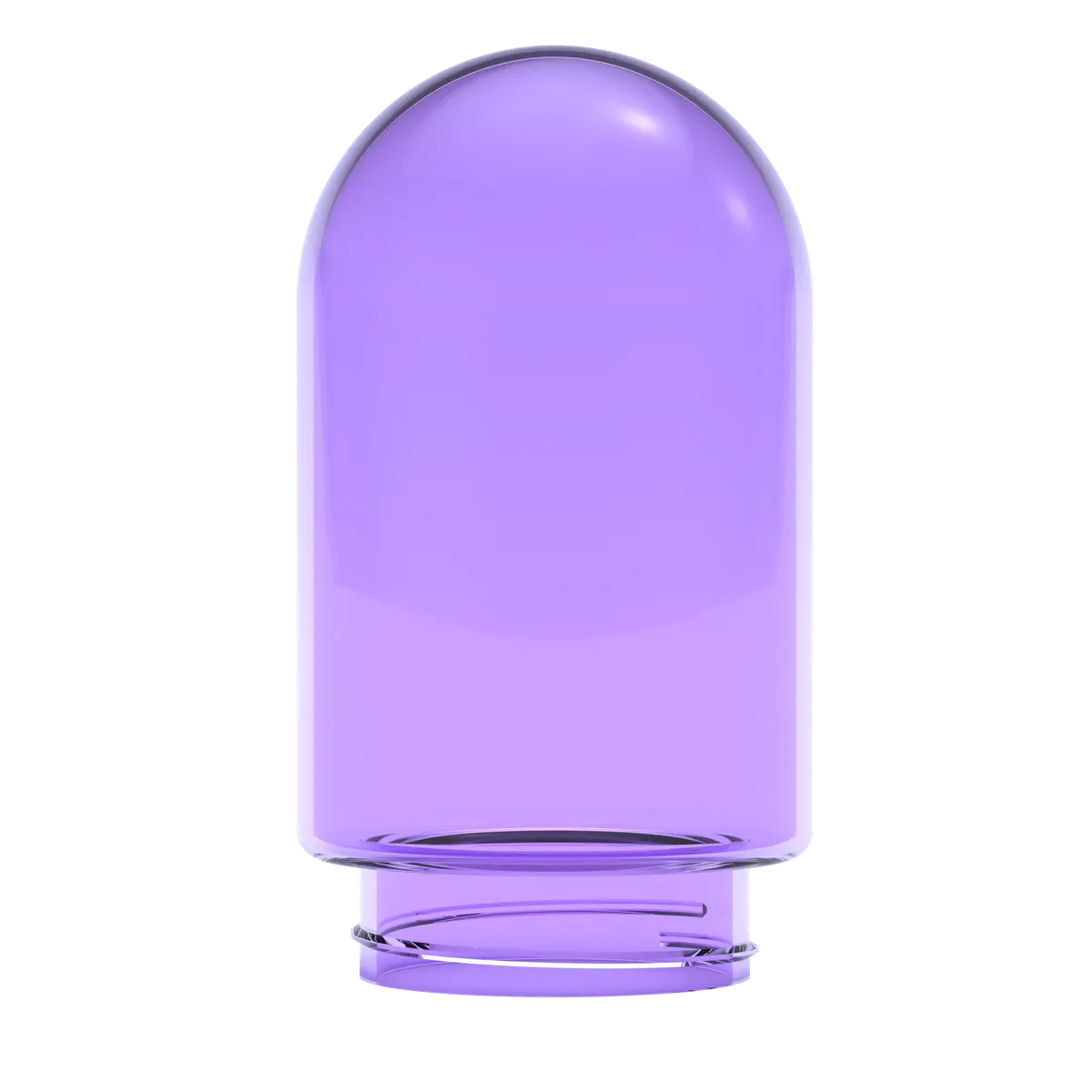 Stündenglass Single Purple Glass Globe (Large) 1