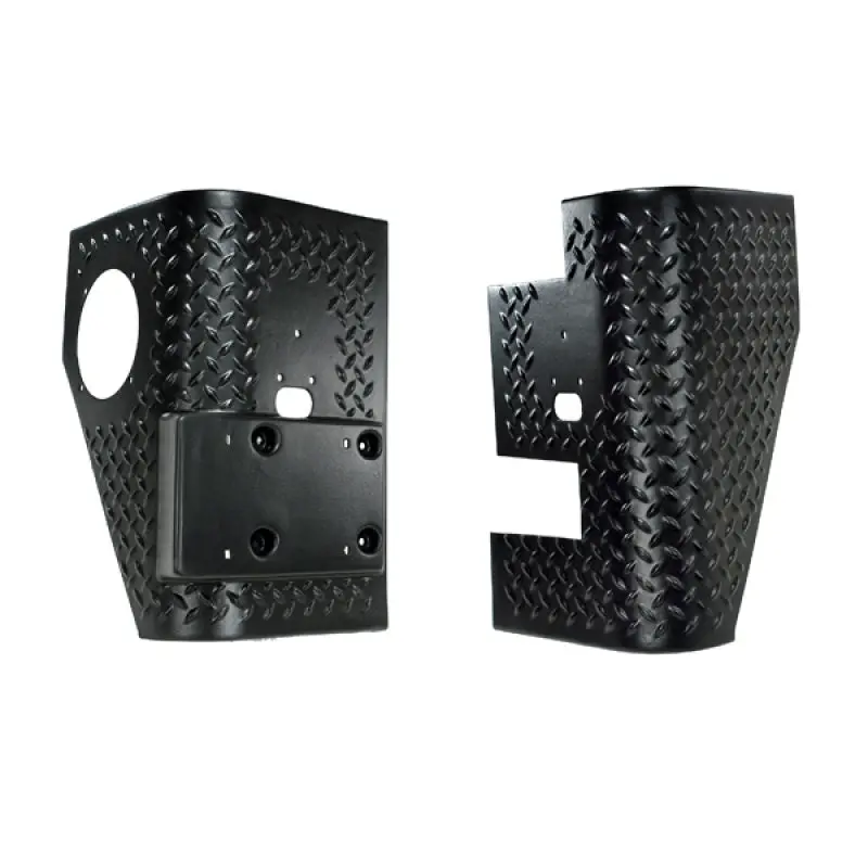 Rugged Ridge Rear Corner Guards Body Armor 97-06 Jeep Wrangler Tj 1