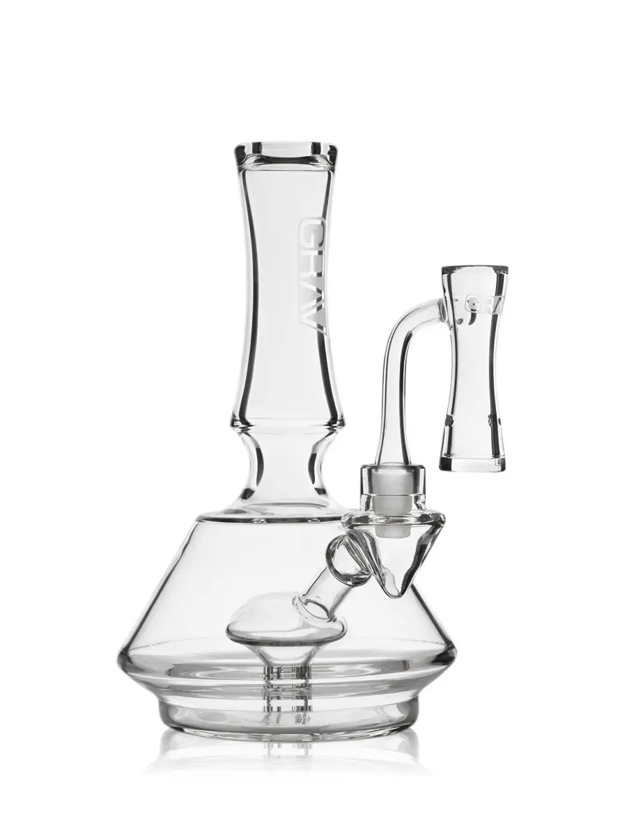 Grav® 14Mm 90° Quartz Hourglass Banger 2